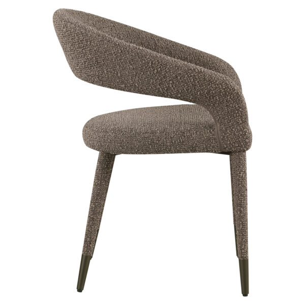 Eetkamerstoel Gia brown chunky