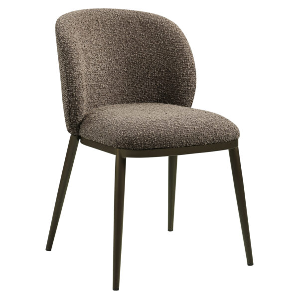 Eetkamerstoel Gandy brown chunky