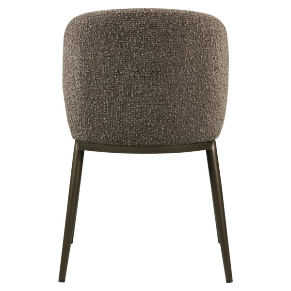 Eetkamerstoel Gandy brown chunky