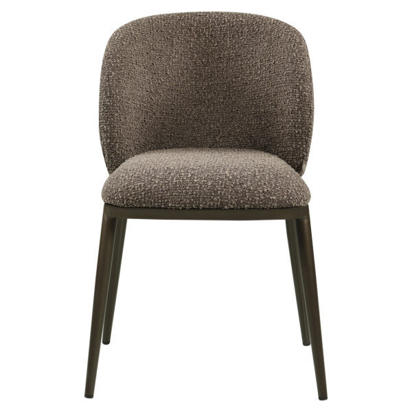 Eetkamerstoel Gandy brown chunky