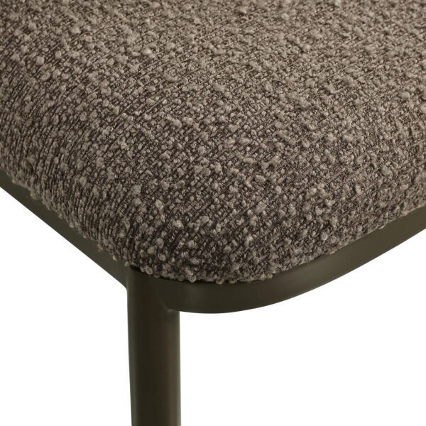 Eetkamerstoel Gandy brown chunky