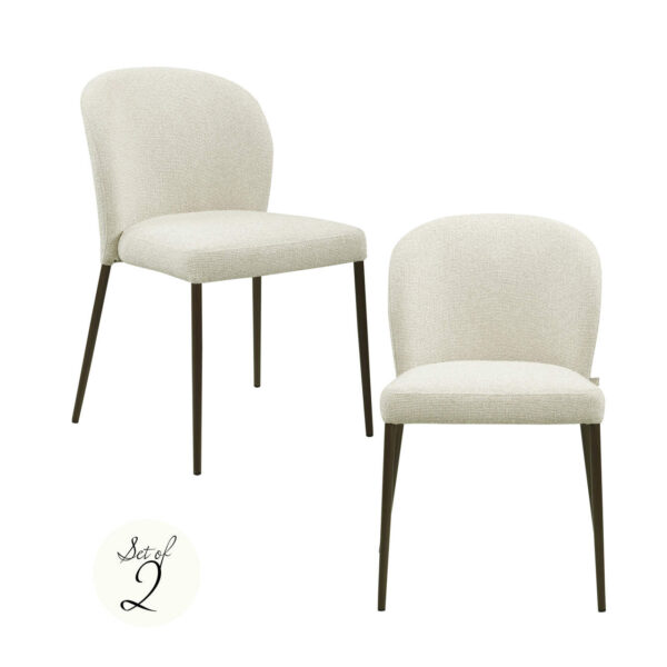 Eetkamerstoel Stacker  biscotti fire retardant (Set of 2)