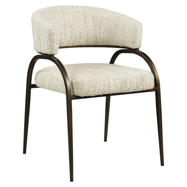 Eetkamerstoel Charda beige angora