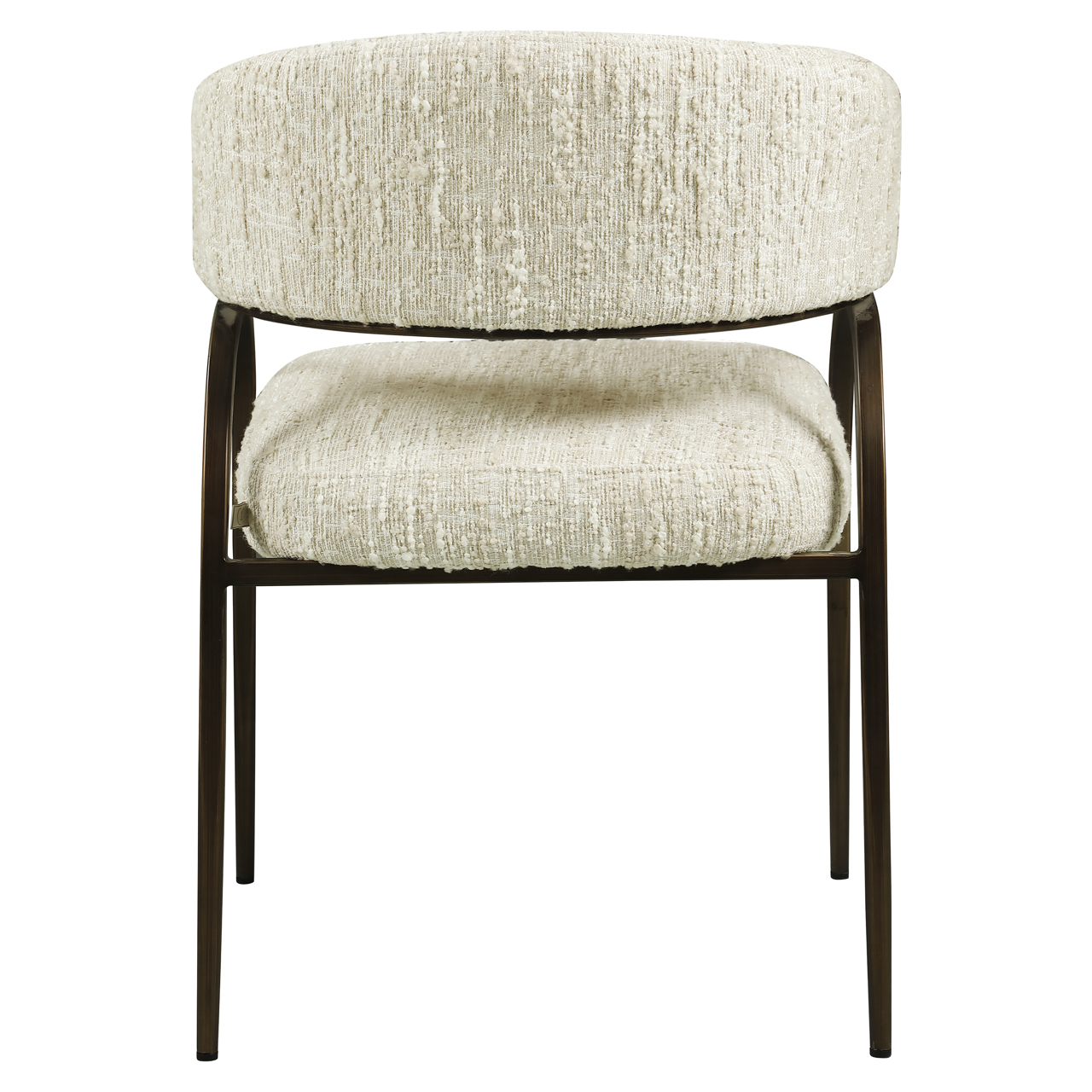 Eetkamerstoel Charda beige angora - Afbeelding 5