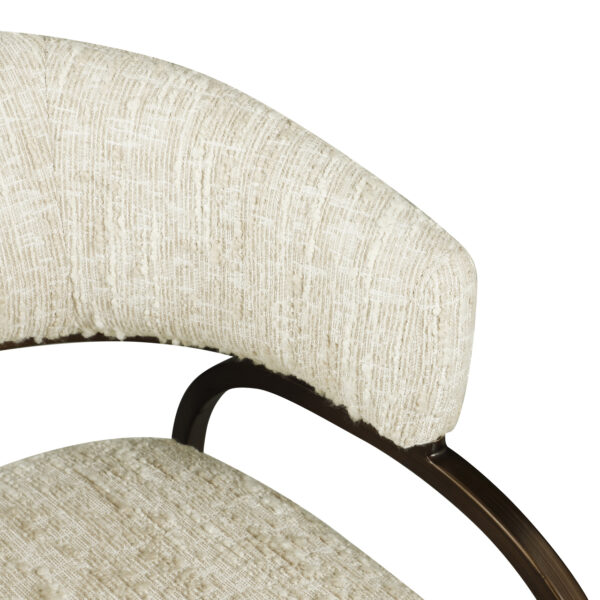 Eetkamerstoel Charda beige angora