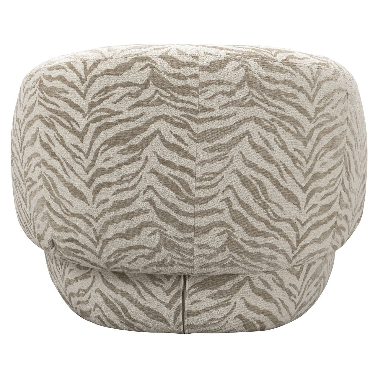 Lounge stoel Milano beige tiger - Afbeelding 5