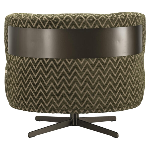 Lounge stoel Lauren moss chevron