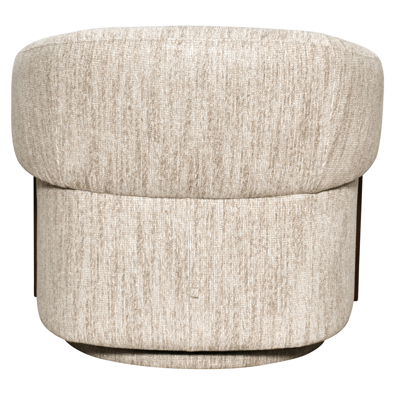 Lounge stoel Marina natural softweave swivel fire retardant - Afbeelding 5