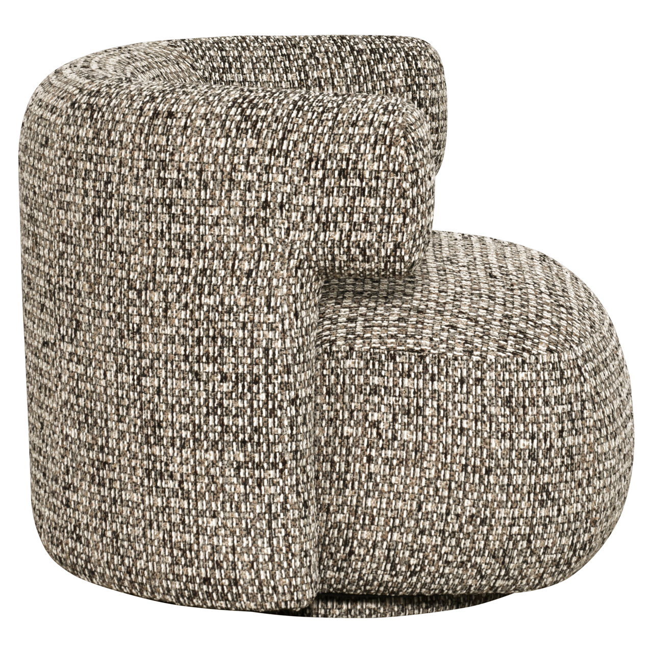 Lounge stoel Talley cobblestone swivel - Afbeelding 4