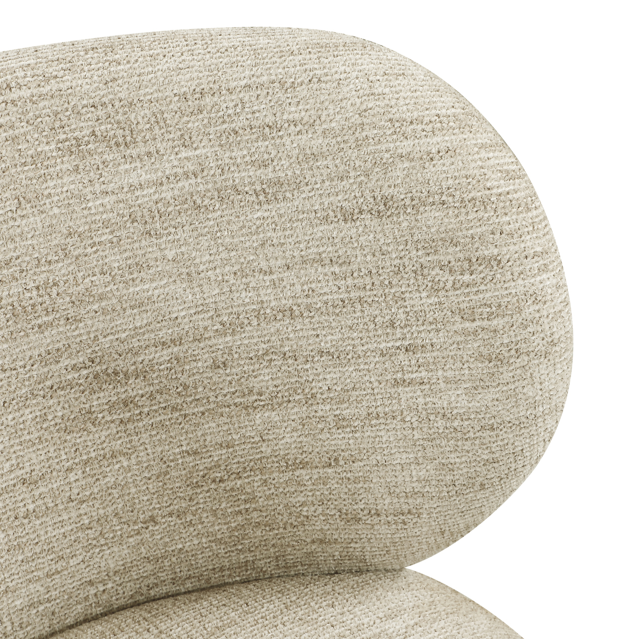 Eetkamerstoel Amely natural softweave swivel - Afbeelding 6