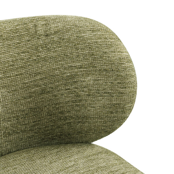 Eetkamerstoel Amely pistache softweave swivel