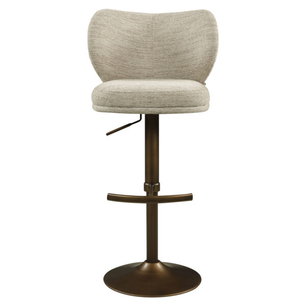 Barstoel Amely natural softweave swivel