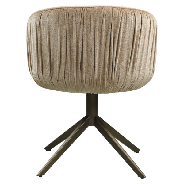 Eetkamerstoel Cassi sand soft swivel