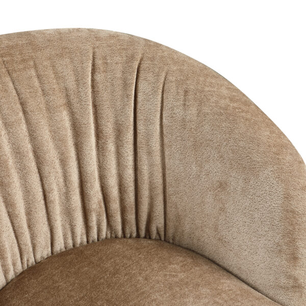 Eetkamerstoel Cassi sand soft swivel
