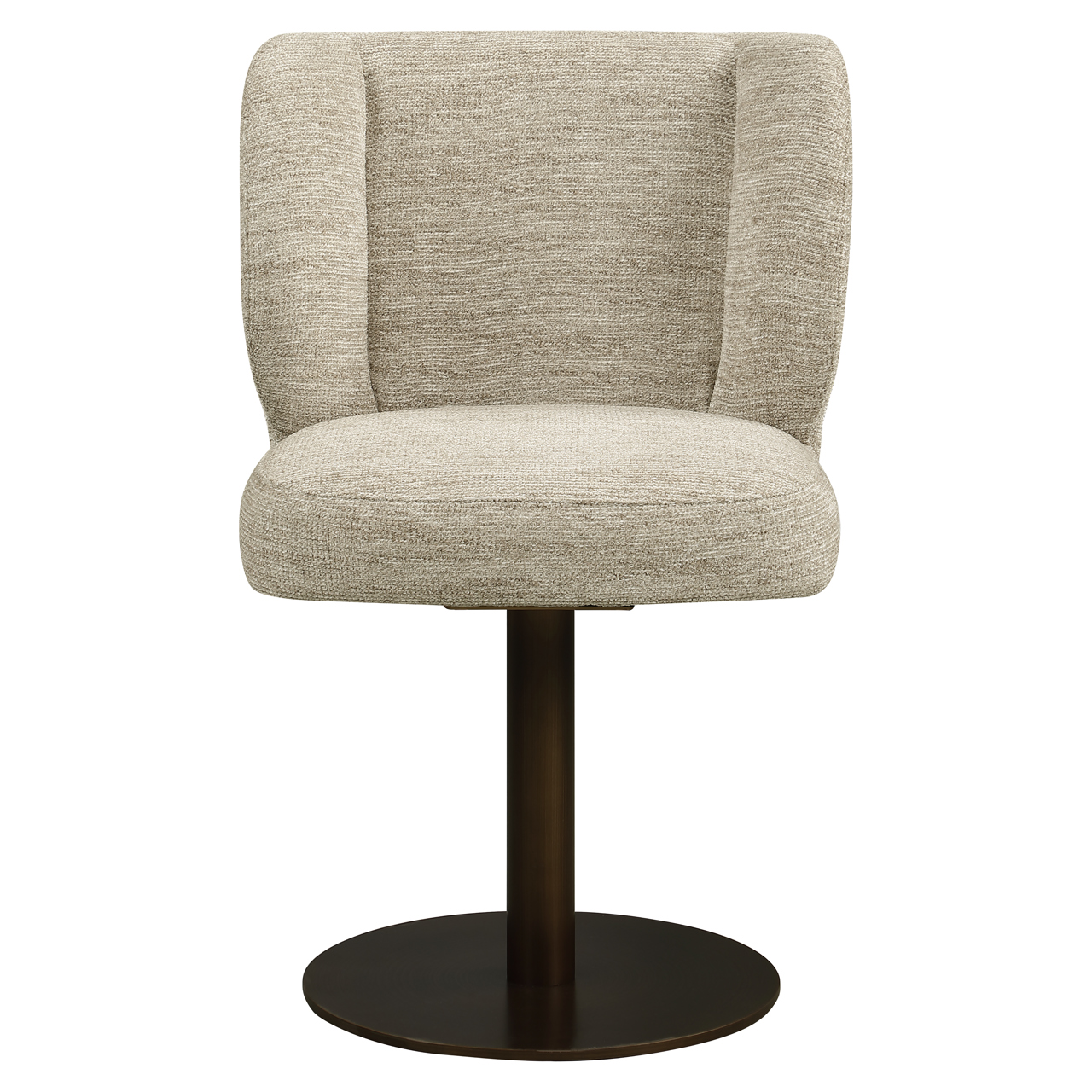 Eetkamerstoel Fiona natural softweave swivel - Afbeelding 3