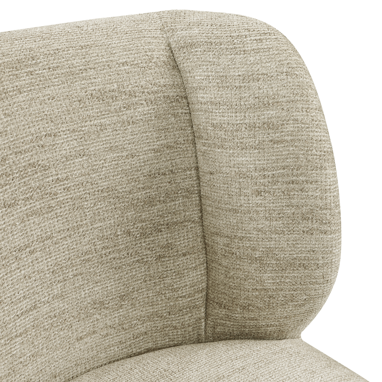 Eetkamerstoel Fiona natural softweave swivel - Afbeelding 7