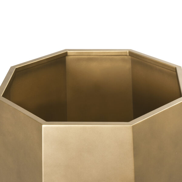 Plantenbak Axis bronze gold large