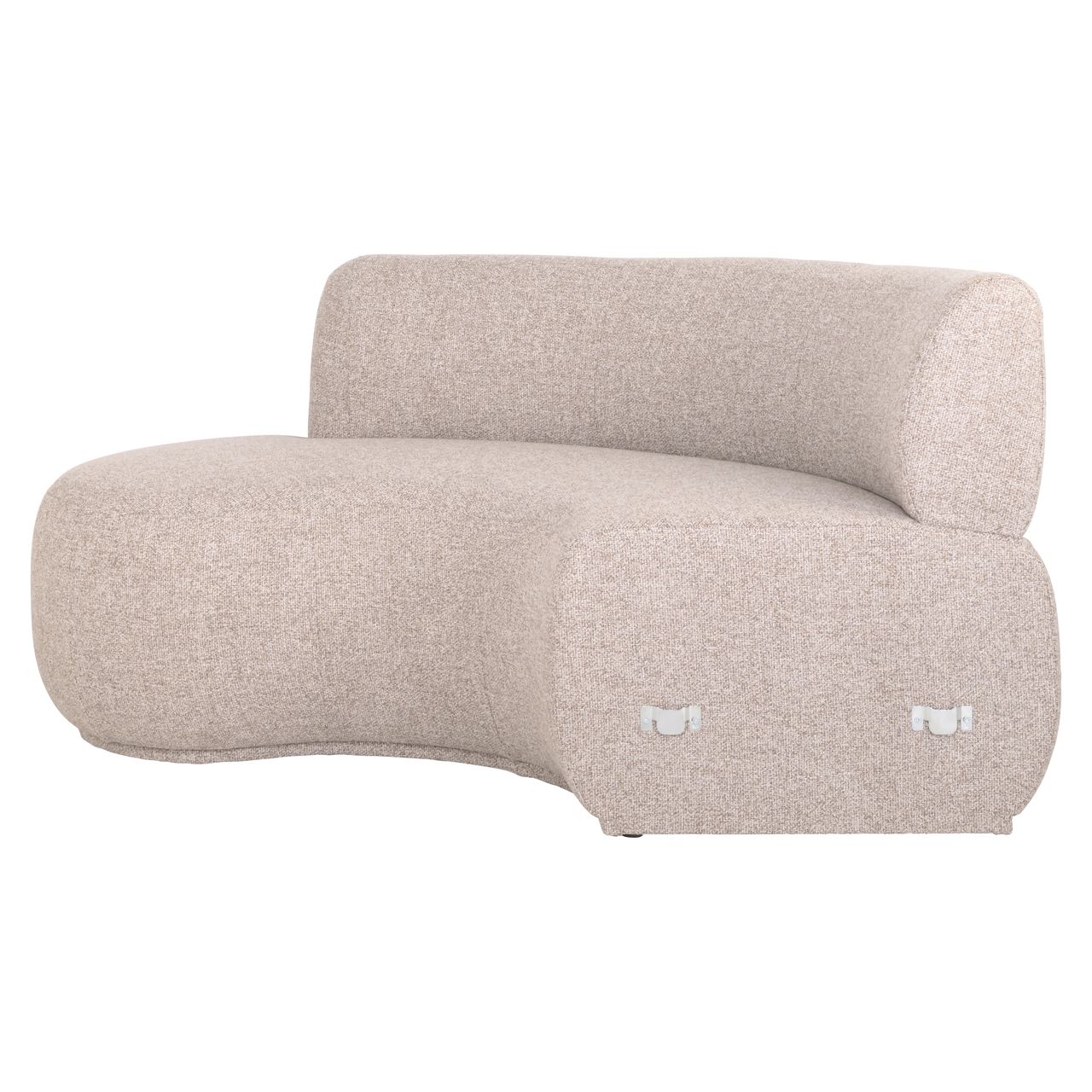 Eetkamer bank Sorrobon customized open end left round - Afbeelding 2