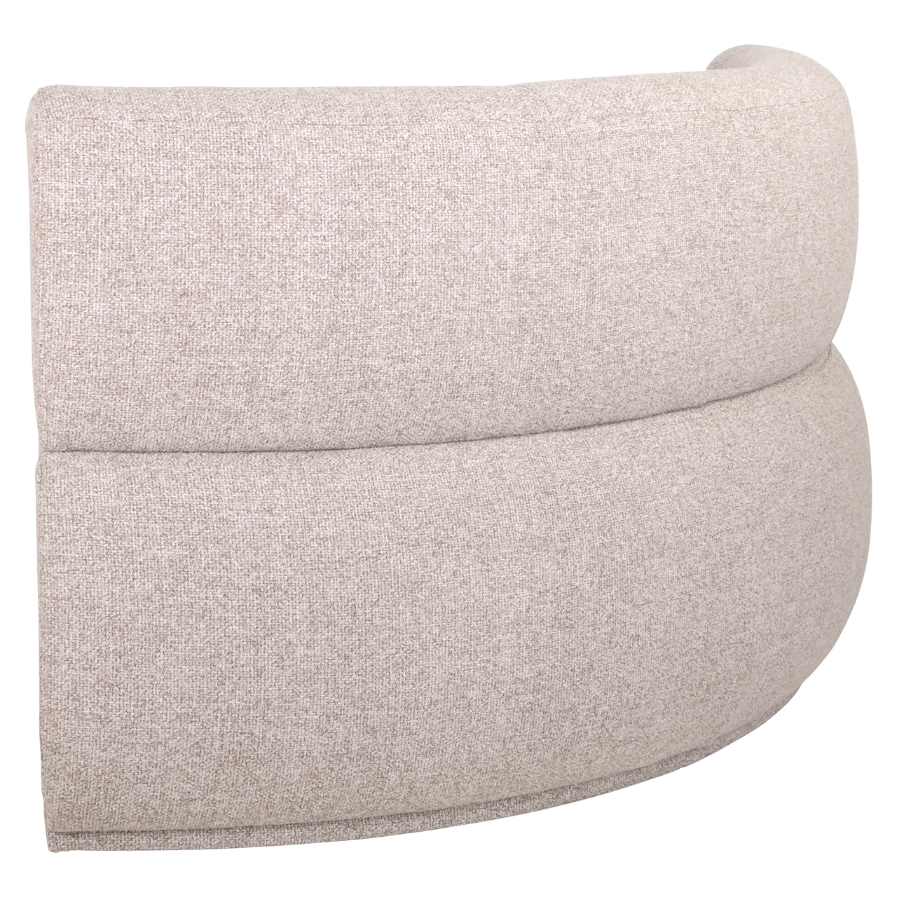 Eetkamer bank Sorrobon customized open end left round - Afbeelding 4
