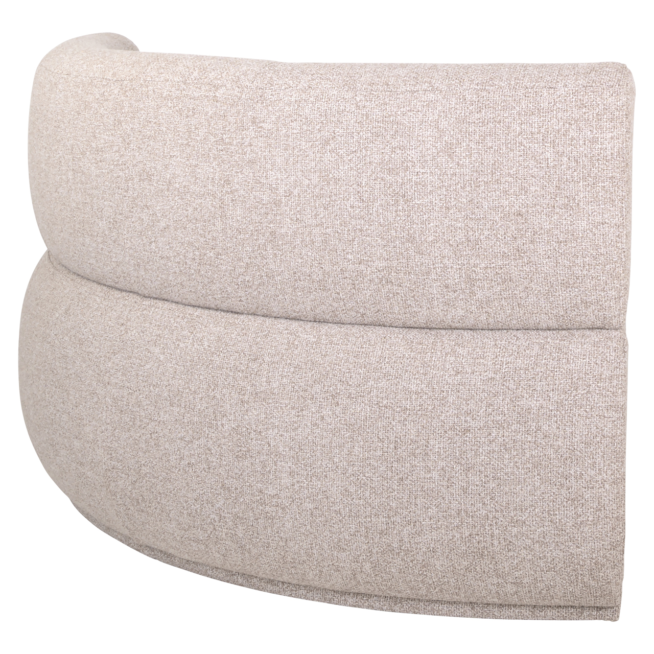 Eetkamer bank Sorrobon customized open end right round - Afbeelding 4