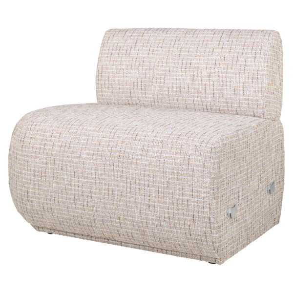 Eetkamer bank Sorrobon trendy cream open end left straight