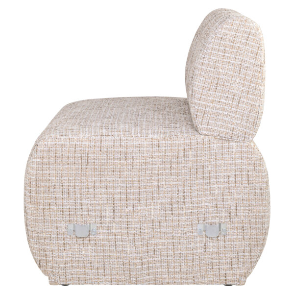 Eetkamer bank Sorrobon trendy cream open end left straight