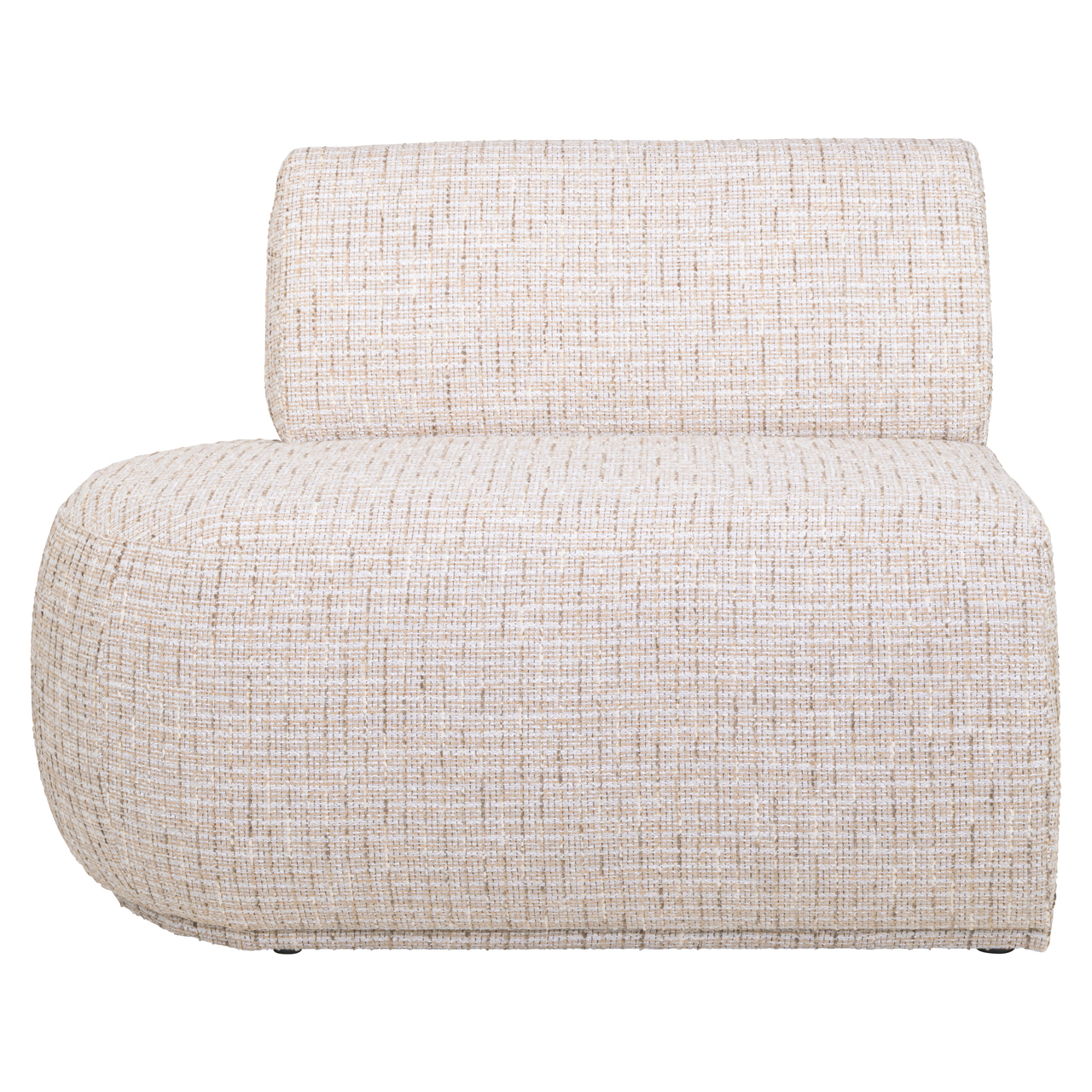 Eetkamer bank Sorrobon trendy cream open end left straight - Afbeelding 2