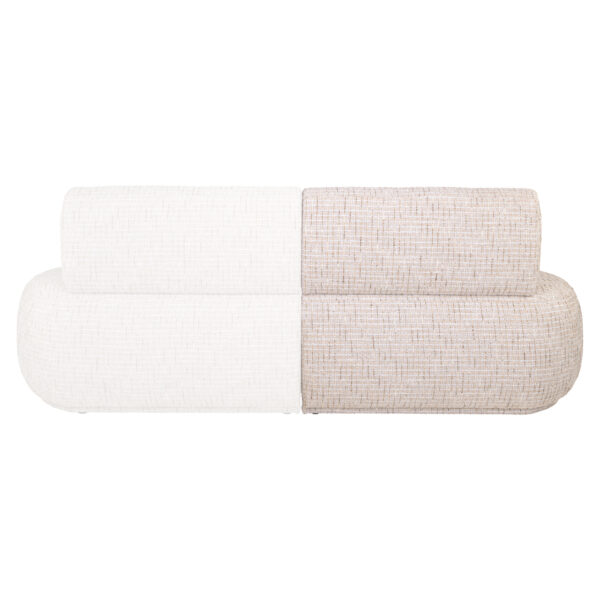 Eetkamer bank Sorrobon trendy cream open end left straight