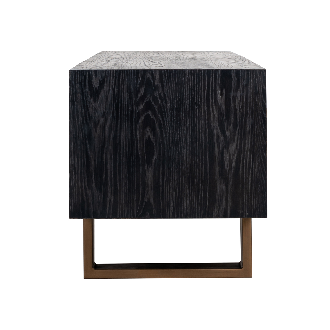 TV-meubel Hunter black rustic - Afbeelding 2