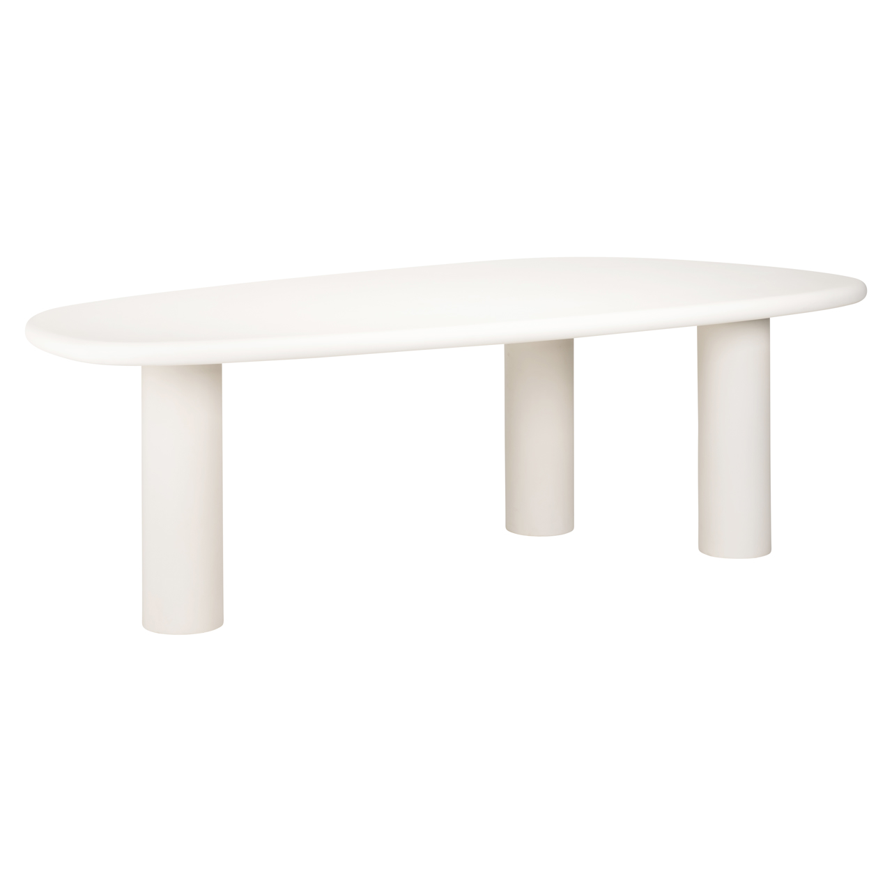 Eettafel Bloomstone white 235