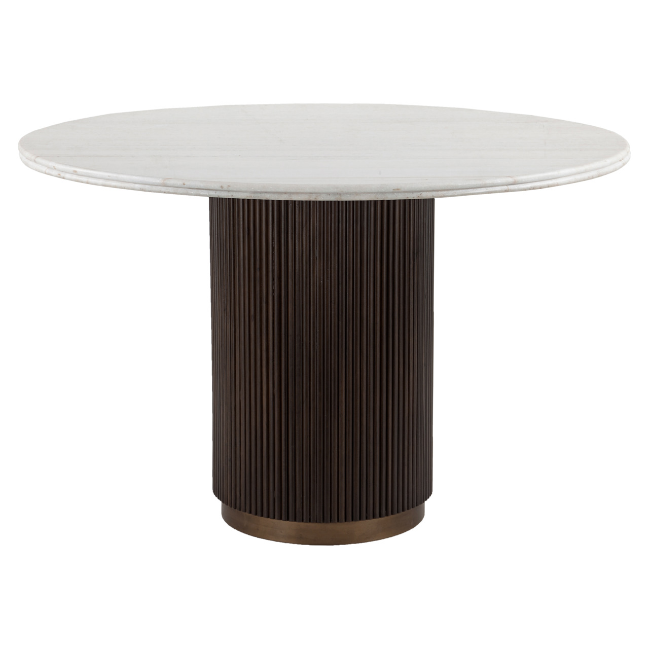 Eettafel Mayfield brown 120Ø