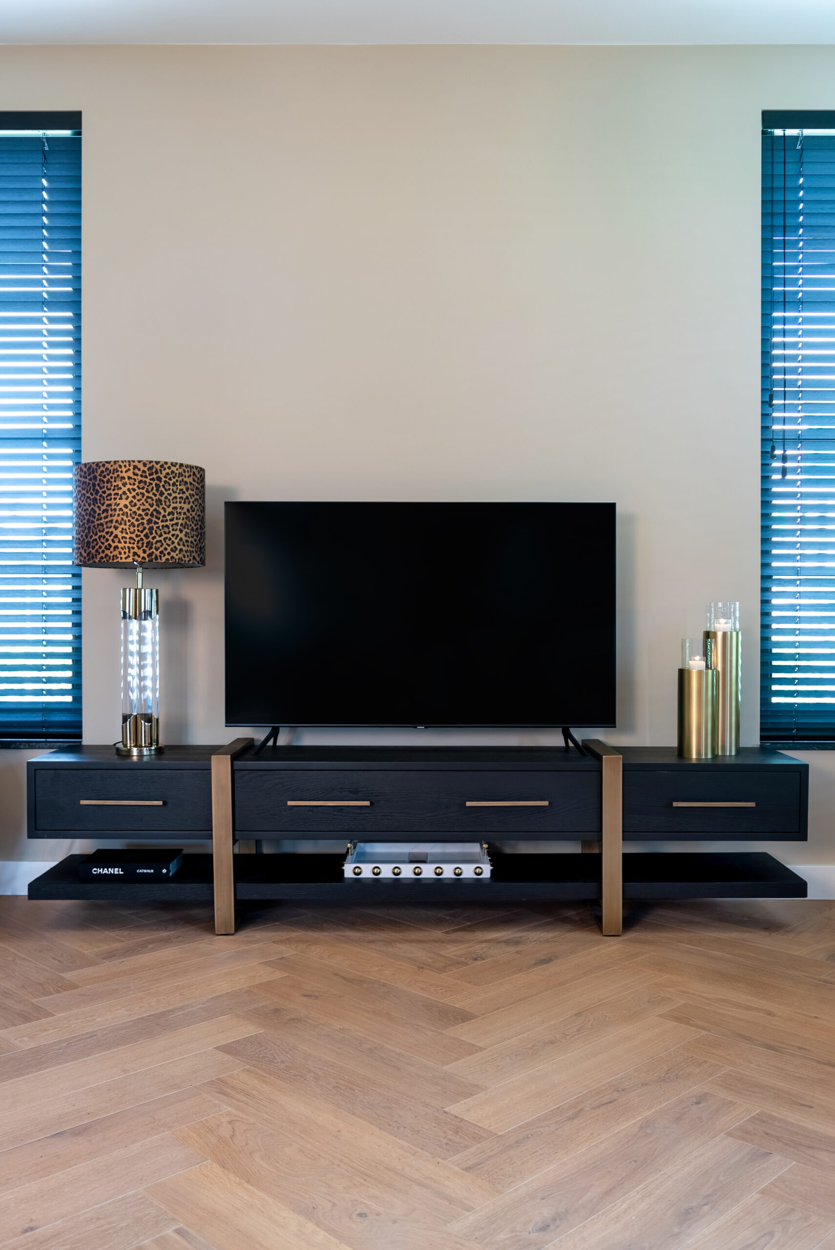 TV-meubel Cambon dark coffee - Afbeelding 9