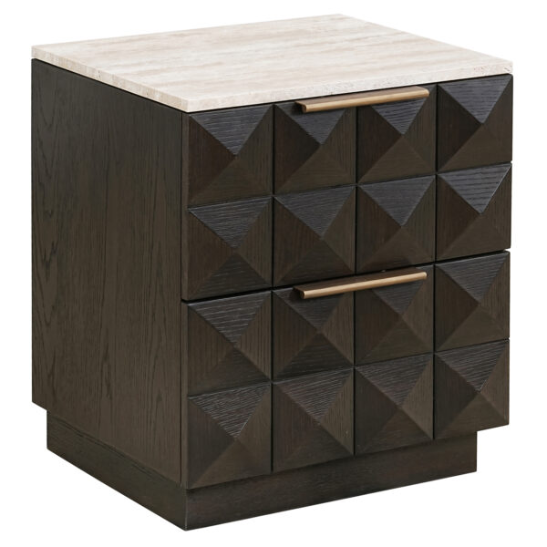 Nachtkastje Claremont brown