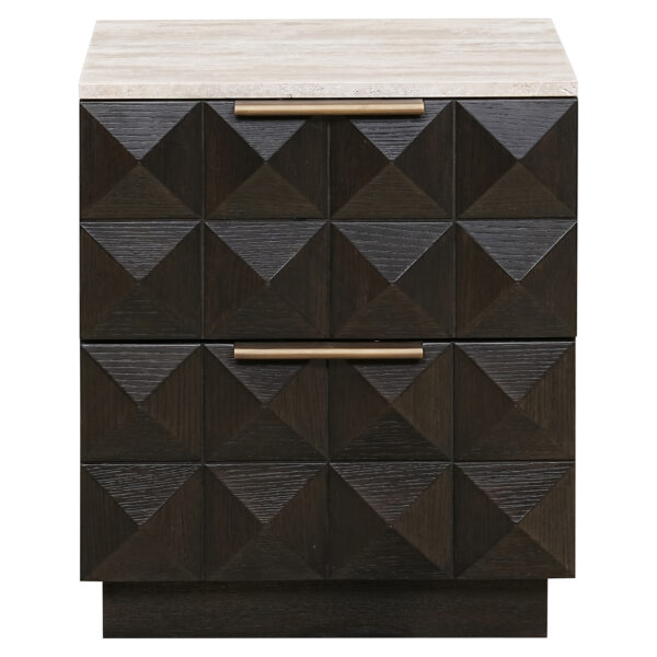 Nachtkastje Claremont brown