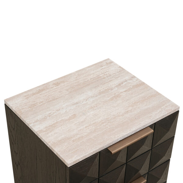 Nachtkastje Claremont brown