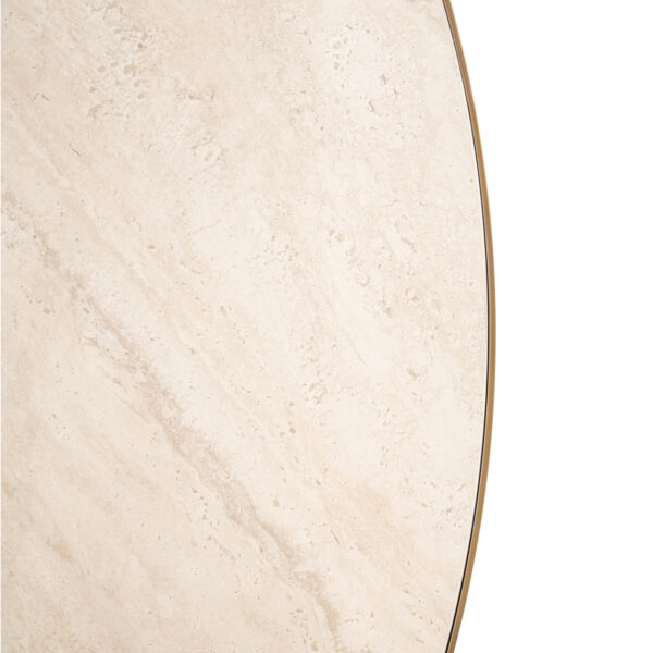 Eettafel Tivoli white 130Ø