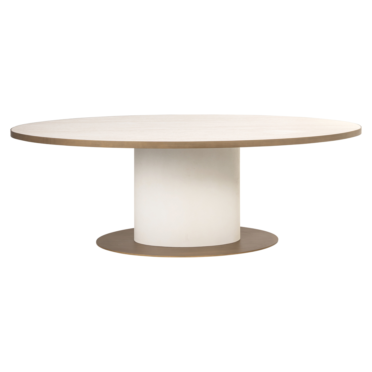 Eettafel Tivoli white oval 230 - Afbeelding 2