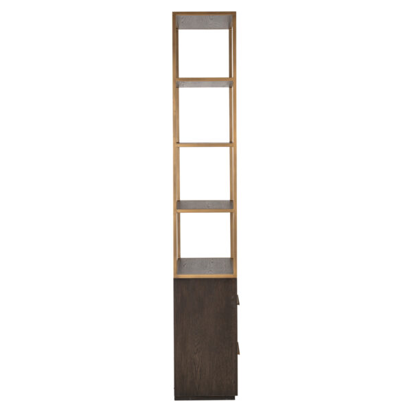 Wandkast Carter brown small 2-drawers