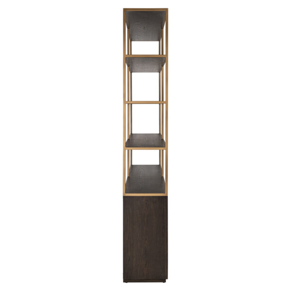 Wandkast Carter brown large 4-doors