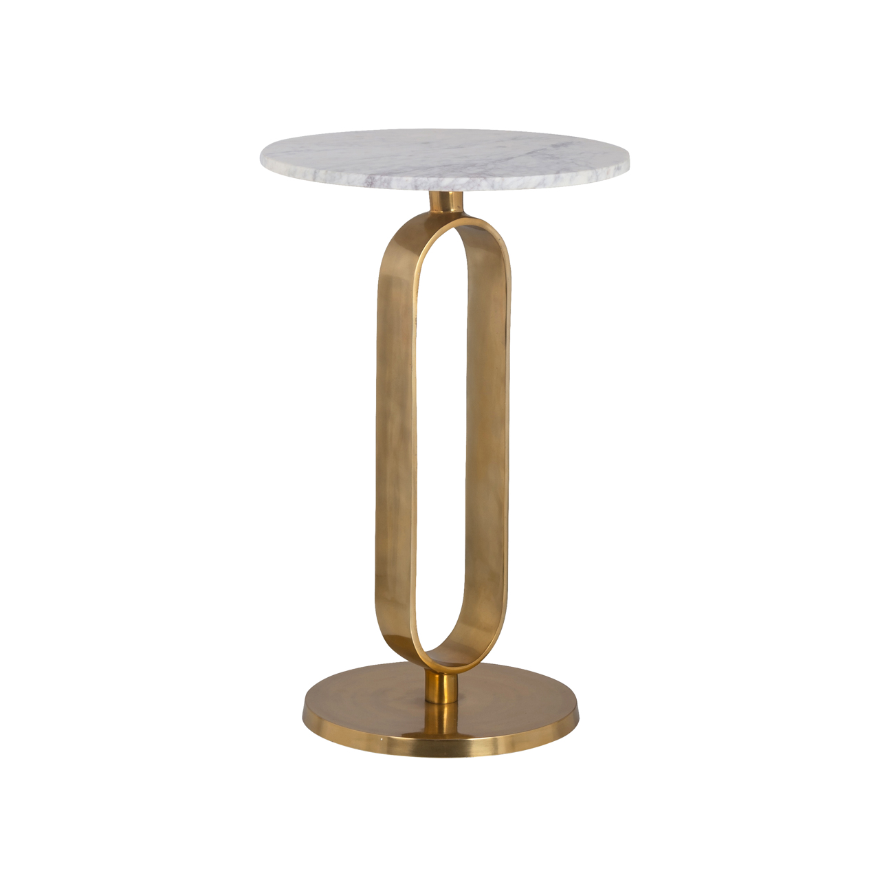 Bijzettafel Celine brushed gold