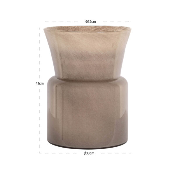 Vaas Milo taupe
