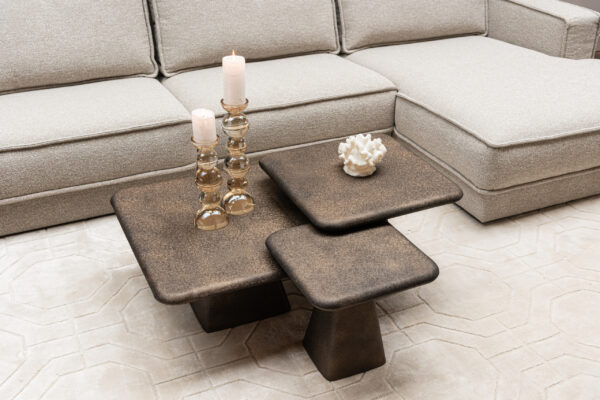 Salontafel Marlie gold (Set of 3)