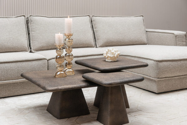 Salontafel Marlie gold (Set of 3)