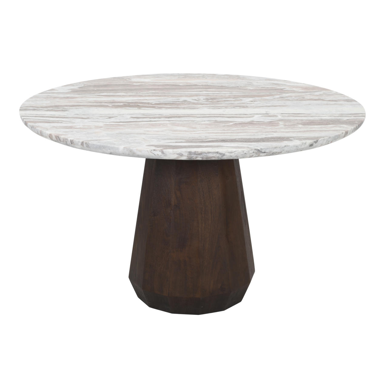 Eettafel Oberoy Blush beige 130Ø