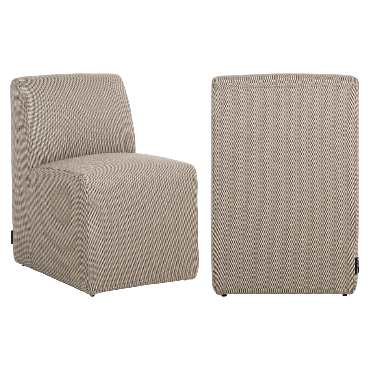 Outdoor eetkamerstoel Riva taupe