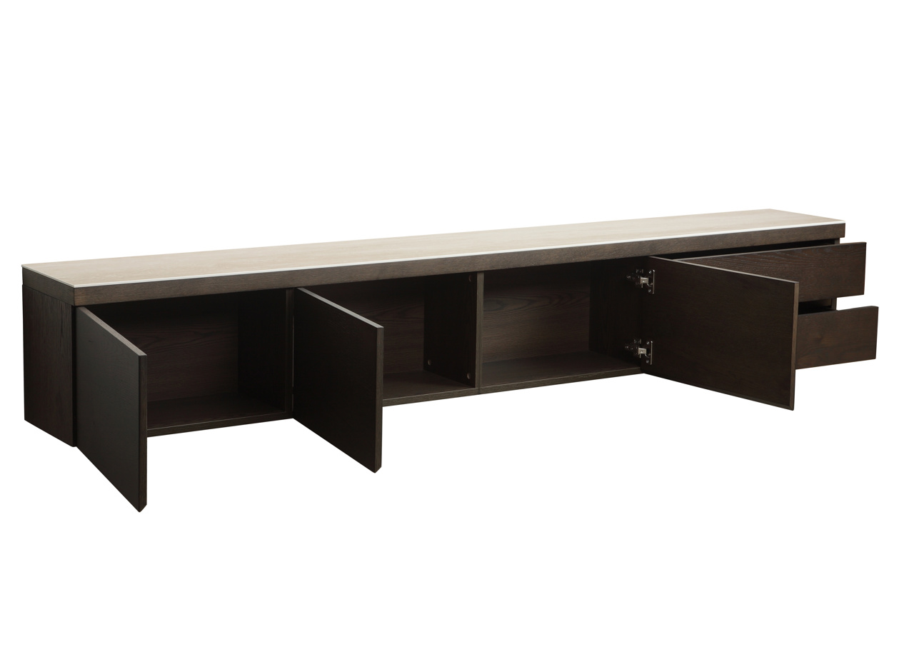 TV-meubel Lachance brown - Afbeelding 3
