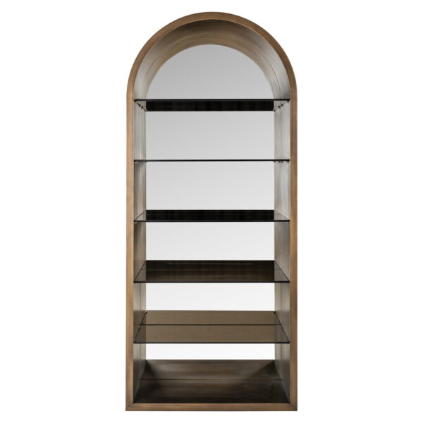Wandkast Bowic brushed gold