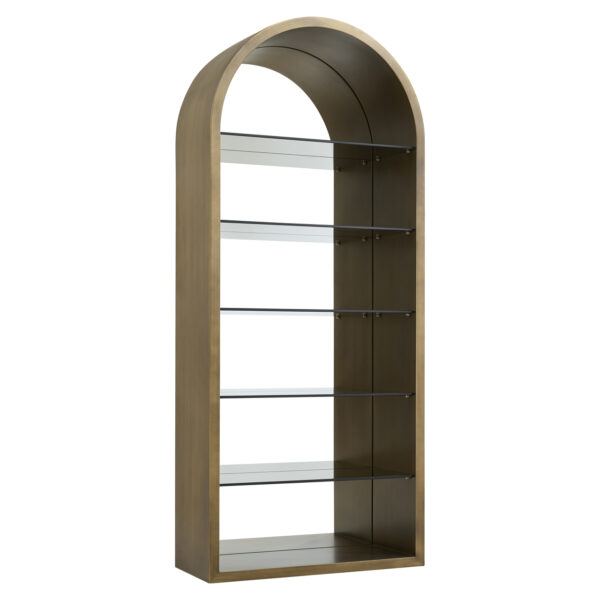 Wandkast Bowic brushed gold