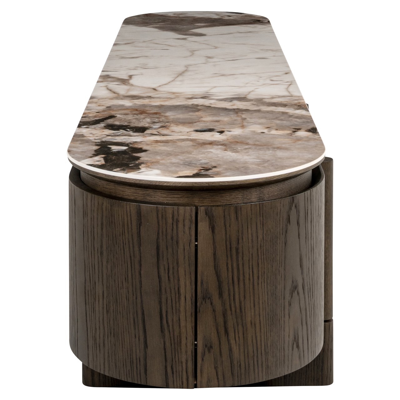 TV-meubel Langford brown - Afbeelding 4