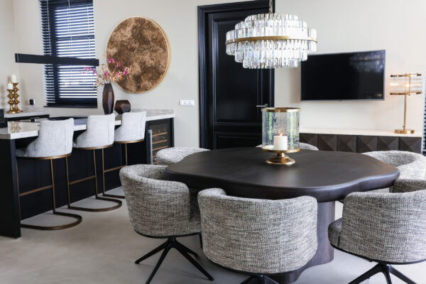 Tafellamp Loiza brushed gold